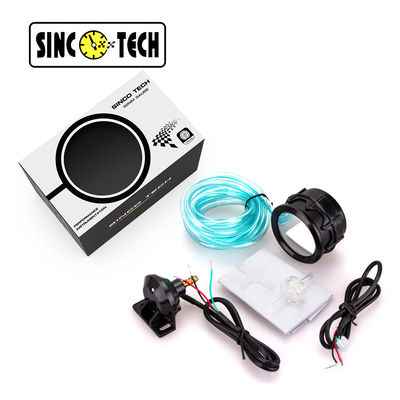 Sinco Tech LED 2 ''Vacuum Gauge Bar Turbo Meter 6113B Auto Mobile Led Display