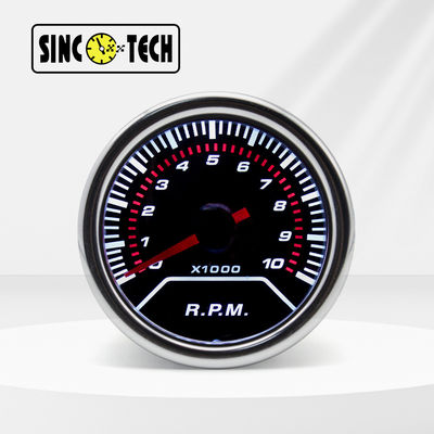 8023T Pointer 52mm R.P.M Pengukur Speedometer Sinco Tech Auto Mobile Led Display Tachometer